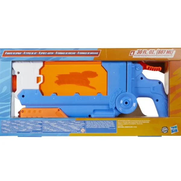 New Super Soaker Flip Fill, Soaker Con 4 Stili Di Spruzzo, Riempimento Rapido, Serbatoio Da 887 Mm, Giochi D'Acqua Pistole Ad Acqua