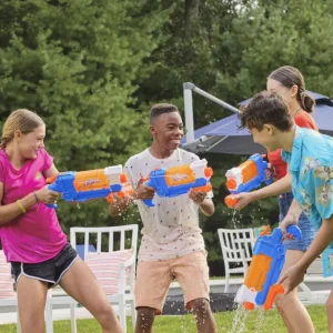 New Super Soaker Flip Fill, Soaker Con 4 Stili Di Spruzzo, Riempimento Rapido, Serbatoio Da 887 Mm, Giochi D'Acqua Pistole Ad Acqua