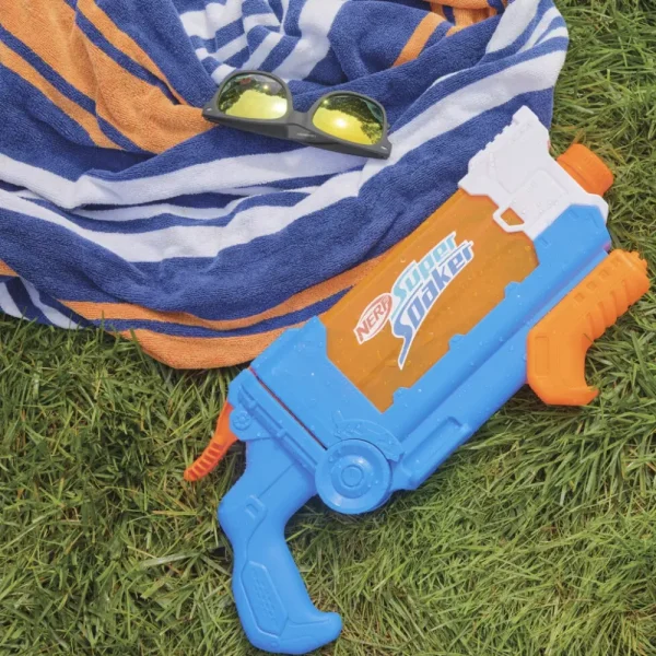 New Super Soaker Flip Fill, Soaker Con 4 Stili Di Spruzzo, Riempimento Rapido, Serbatoio Da 887 Mm, Giochi D'Acqua Pistole Ad Acqua