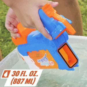 New Super Soaker Flip Fill, Soaker Con 4 Stili Di Spruzzo, Riempimento Rapido, Serbatoio Da 887 Mm, Giochi D'Acqua Pistole Ad Acqua