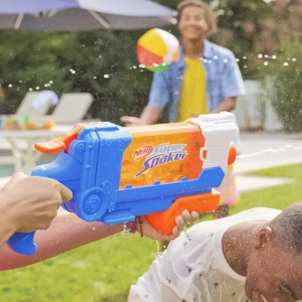 New Super Soaker Flip Fill, Soaker Con 4 Stili Di Spruzzo, Riempimento Rapido, Serbatoio Da 887 Mm, Giochi D'Acqua Pistole Ad Acqua