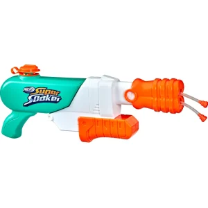 Store Super Soaker Hydro Frenzy, Blaster Ad Acqua 3-In-1, Con Bocchetta Regolabile E 2 Tubi Lancia-Acqua Pistole Ad Acqua
