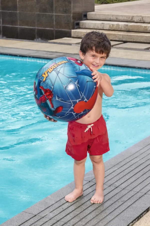 Fashion Pallone Mare Marvel Spider-Man Cm. 51 Gonfiabili Per Bambini
