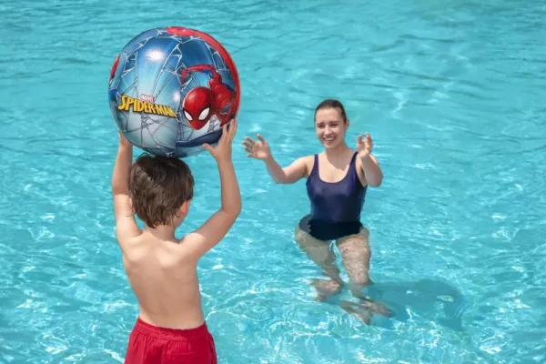 Fashion Pallone Mare Marvel Spider-Man Cm. 51 Gonfiabili Per Bambini