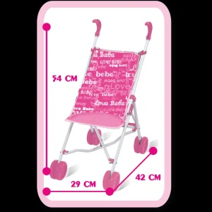 Cheap Passeggino In Metallo Con Bambola Soft Bambolotti