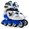 Best Pattini A 4 Ruote Con Taglia Regolabile E Sistema Frenante Per Bambini Misura 31-35, Fibbie Regolabili E Imbottitura Dello Stivale Disponibile In Blu E Rosa Pattini E Skateboard
