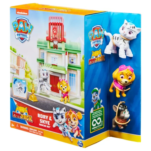 Cheap , Set Gioco Cat Pack, Set A Sorpresa Con Personaggi (Leo E Marshall O Rory E Skye), Giocattoli Per Bambini Dai 3 Anni In Su Macchinine Bambini