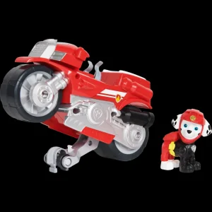 Store , Veicolo Moto Pups Di Marshall Con Motore A Retrocarica E Personaggio Macchinine Bambini