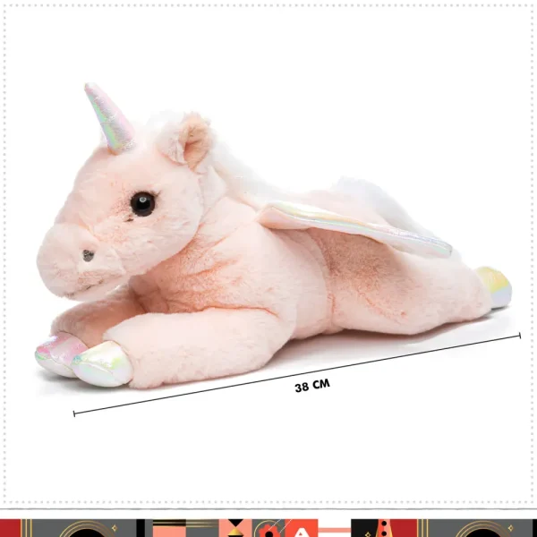Best Sale Pegaso Di Peluche Cuddly Con Pelliccia Ultra Morbida, 38 Cm Peluche Tradizionali