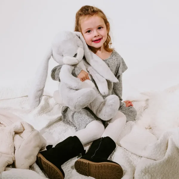 Best Peluche Big Nibble Gray Bunny 50 Cm Doudou