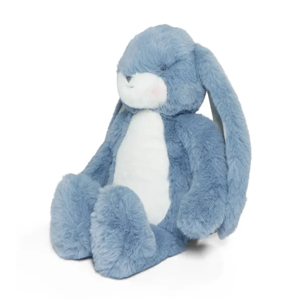 Fashion Peluche Little Nibble Spa Blue Bunny 30 Cm Peluche Tradizionali