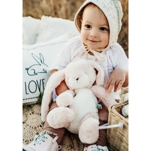 Sale Peluche Sweet Nibble Pink Bunny 40 Cm Doudou
