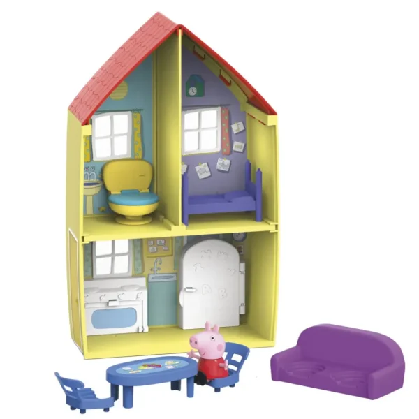 Best La Casa Di , Include Action Figure Di E 6 Accessori Divertenti, Giocattolo Per Eta Prescolare Dai 3 Anni In Su Mondi Immaginari