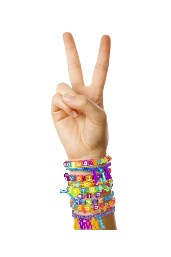 Best Sale Perline Abc Crea Braccialetti Con Lettere Dell'Alfabeto Moda, Gioielli, Decorazioni, Cosmetici