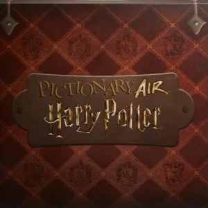 Flash Sale Pictionary Air Harry Potter Gioco Di Disegni Per Famiglie, Con Penna A Forma Di Bacchetta, 8+ Anni Giochi In Scatola Per Famiglia