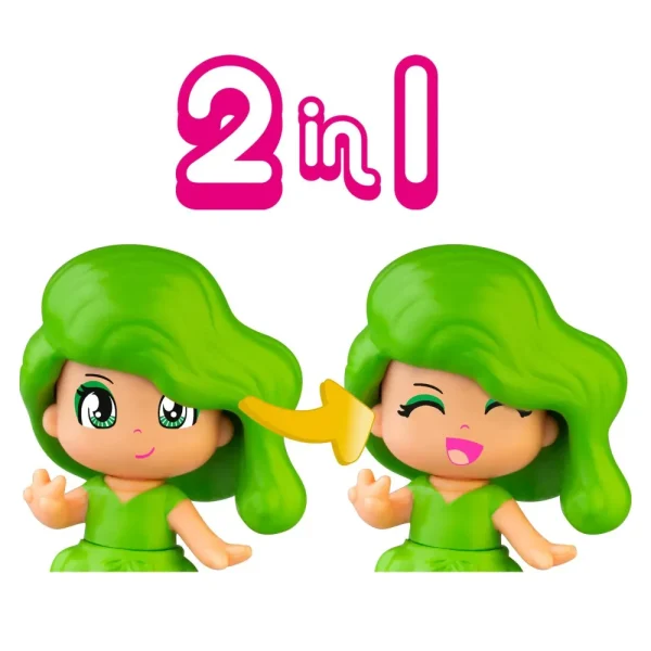 Shop Rainbow Tube, Tubo Con 7 Personaggi Colori Arcobaleno; Mini Dolls