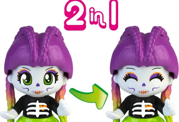 Discount Terrific Friends, Quattro Personaggi Con Accessori Che Brillano Al Buio Mini Dolls