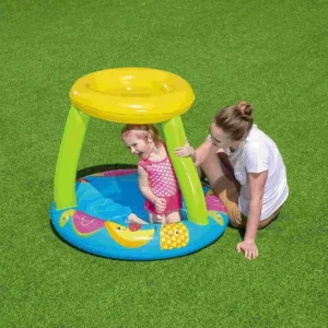Flash Sale Piscina Frutti Con Fondo Gonfiabile E Copertura, Cm. 94X89X79, Protezione Uv 50+ Pf Gonfiabili Per Bambini