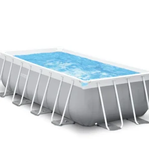 New Piscina Prisma Metal Frame 400X200X122 Cm Con Pompa Filtro Piscine Da Giardino