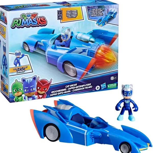 Best Sale Super Pigiamini, Cat Racer, Auto Giocattolo Di Gattoboy, Giocattoli Per Bambini E Bambine In Eta Prescolare Mondi Immaginari