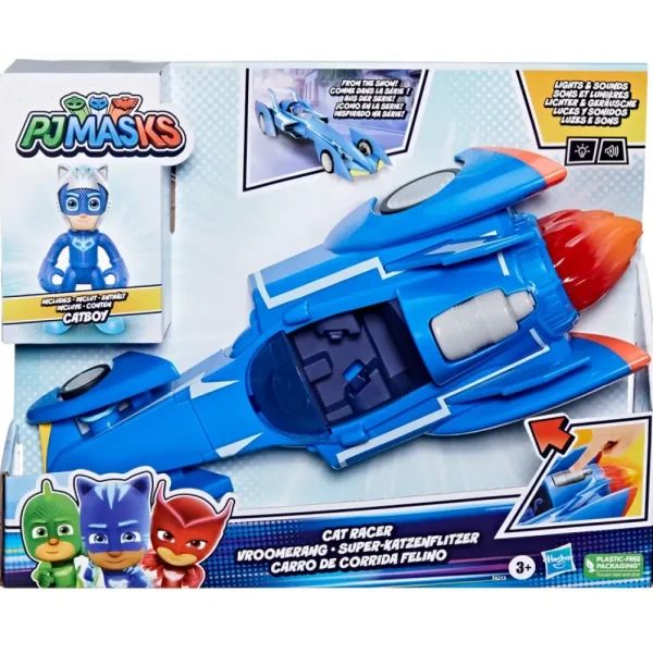 Best Sale Super Pigiamini, Cat Racer, Auto Giocattolo Di Gattoboy, Giocattoli Per Bambini E Bambine In Eta Prescolare Mondi Immaginari