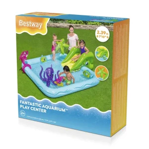 Store Play Center Gonfiabile Con Piscina ® Fantastic Aquarium , 2 Anni+ Gonfiabili Per Bambini