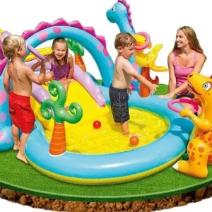 Best Sale Playcenter Dinosauri Cm 333X229X112 Gonfiabili Per Bambini