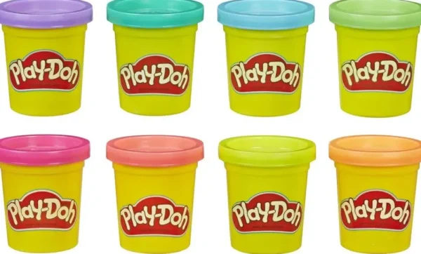 Flash Sale Confezione Da 8 Vasetti Di Pasta Da Modellare Plastilina E Pasta Modellabile