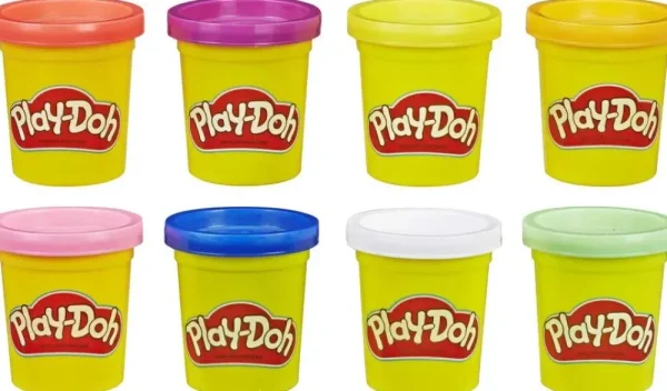 Flash Sale Confezione Da 8 Vasetti Di Pasta Da Modellare Plastilina E Pasta Modellabile