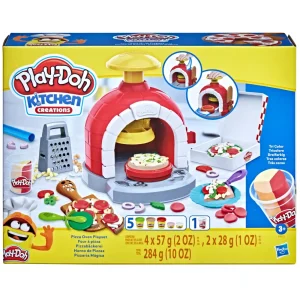 Cheap Kitchen Creations, La Pizzeria, Playset Con 6 Vasetti Di Pasta Modellabile E 8 Accessori Plastilina E Pasta Modellabile