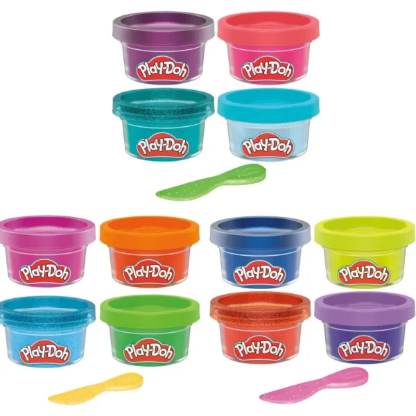 Outlet Mini Color Pack, Confezioni Mini Di Diversi Colori Plastilina E Pasta Modellabile