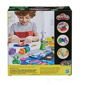 Shop , Set Nello Spazio, Playset Con Tappetino Da Gioco, 10 Accessori Dello Spazio E 8 Colori Plastilina E Pasta Modellabile