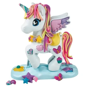 Store , Unicorno Magico Da Decorare, Per Bambini E Bambine Dai 3 Anni In Su, Con 5 Vasetti Plastilina E Pasta Modellabile