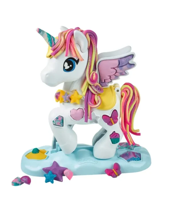 Store , Unicorno Magico Da Decorare, Per Bambini E Bambine Dai 3 Anni In Su, Con 5 Vasetti Plastilina E Pasta Modellabile