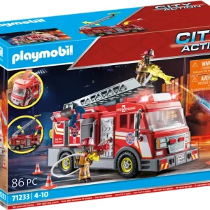 Flash Sale 71233 Camion Dei Vigili Del Fuoco Con Luci E Suoni Per Bambini Dai 4 Anni Costruzioni Bambini