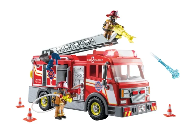 Flash Sale 71233 Camion Dei Vigili Del Fuoco Con Luci E Suoni Per Bambini Dai 4 Anni Costruzioni Bambini