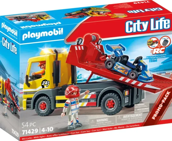 Sale 71429 Carro Attrezzi Con Go-Kart Per Bambini Dai 4 Anni Costruzioni Bambini