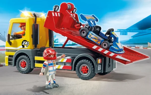 Sale 71429 Carro Attrezzi Con Go-Kart Per Bambini Dai 4 Anni Costruzioni Bambini