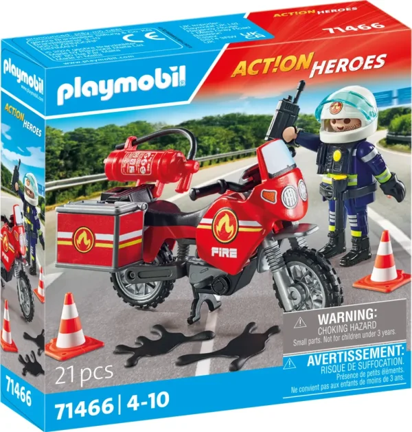 Flash Sale 71466 Moto Dei Pompieri Per Bambini Dai 4 Anni Costruzioni Bambini