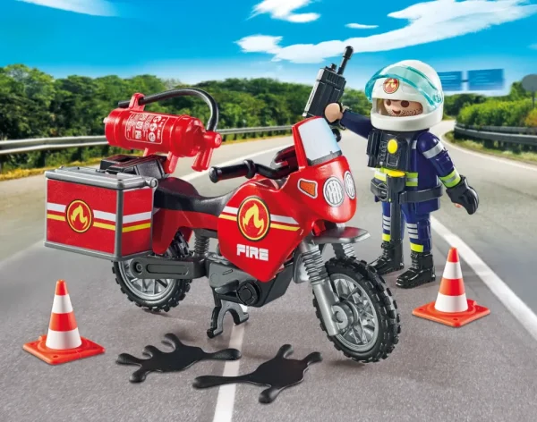Flash Sale 71466 Moto Dei Pompieri Per Bambini Dai 4 Anni Costruzioni Bambini