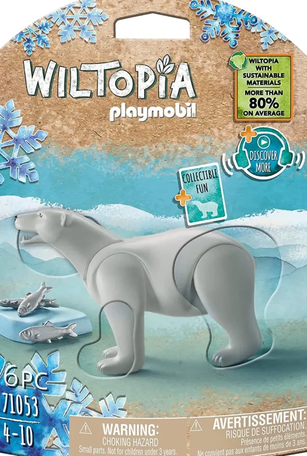 Outlet - 71053 Orso Polare Wiltopia Fatto In Materiali Sostenibili Mondi Immaginari