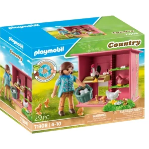 New 71308 Pollaio Per Bambini Dai 4 Anni In Su Giocattolo Sostenibile Costruzioni Bambini