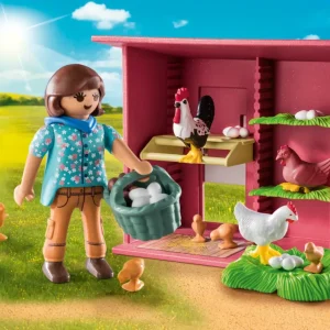 New 71308 Pollaio Per Bambini Dai 4 Anni In Su Giocattolo Sostenibile Costruzioni Bambini