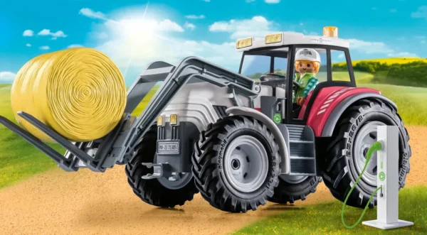 Discount 71305 Trattore Con Accessori Per Bambini Dai 4 Anni Costruzioni Bambini