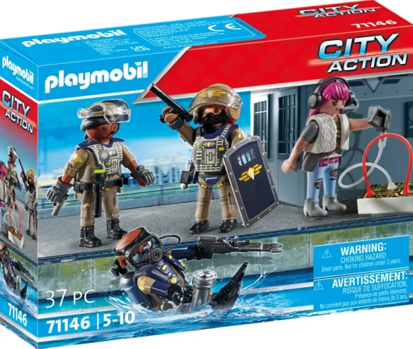 New 71146 Unita' Speciale Set 4 Personaggi Per Bambini Dai 5 Anni Costruzioni Bambini