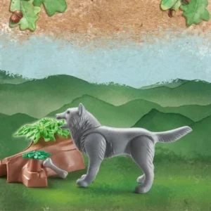 Outlet - Animaux 71056 Lupo -Wiltopia Fatto In Materiali Sostenibili Mondi Immaginari