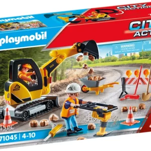 Sale City Action Promo Pack Cantiere Stradale Per Bambini Dai 4 Anni In Su Set Costruzioni