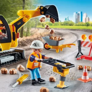 Sale City Action Promo Pack Cantiere Stradale Per Bambini Dai 4 Anni In Su Set Costruzioni