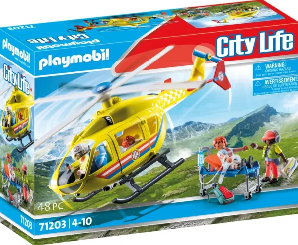 Fashion City Life 71203 Elicottero Di Soccorso Per Bambini Dai 4 Anni In Su Set Costruzioni
