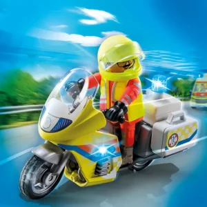 Clearance City Life 71205 Soccorritore Con Moto Per Bambini Dai 4 Anni In Su Set Costruzioni